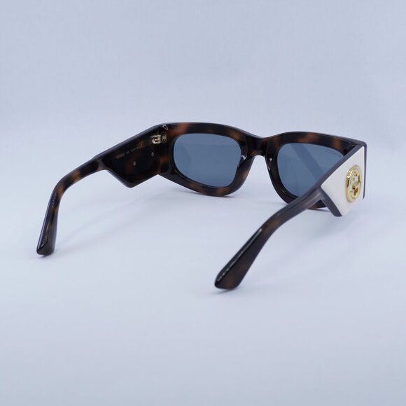 ?️ New Gucci GG1664S 003 Sunglasses - Havana Frame, Light Grey Lenses main image 6